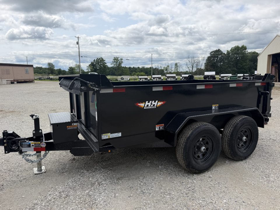 New 2026 H&H Trailers 76x10 Dump Trailer 10K GVWR