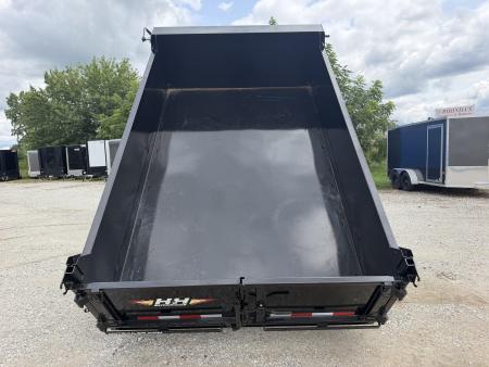 New 2026 H&H Trailers 76x10 Dump Trailer 10K GVWR