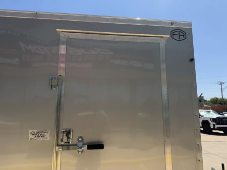 New #056646 2027 FOREST RIVER TA3 7 X 14 TANDEM AXLE 10K ENCLOSED W/ REAR RAMP DOOR