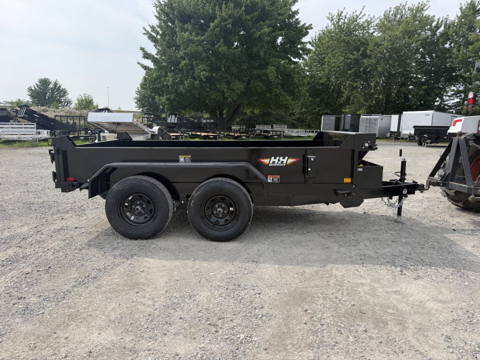 New 2027 H&H Trailers 62X10 Dump Trailer 7K GVWR