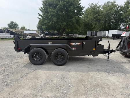 New 2027 H&H Trailers 62X10 Dump Trailer 7K GVWR