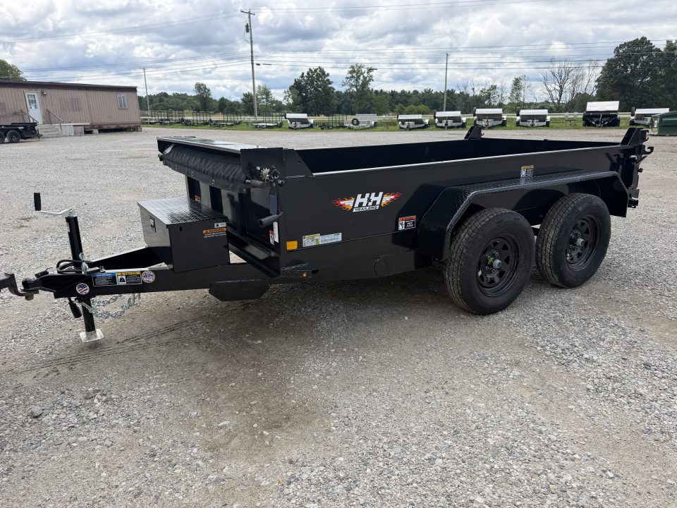 New 2026 H&H Trailers 62X10 Dump Trailer 7K GVWR