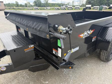 New 2026 H&H Trailers 62X10 Dump Trailer 7K GVWR