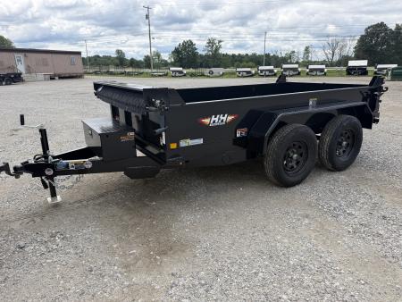 New 2026 H&H Trailers 62X10 Dump Trailer 7K GVWR