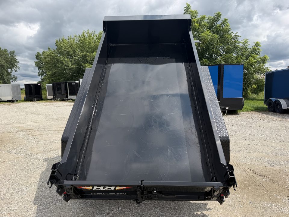 New 2026 H&H Trailers 62X10 Dump Trailer 7K GVWR