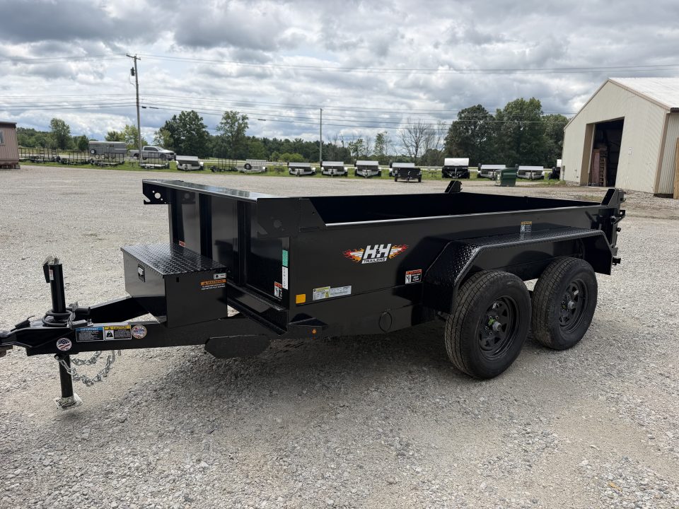 New 2026 H&H Trailers 62X10 Dump Trailer 7K GVWR