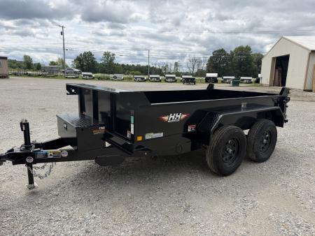 New 2026 H&H Trailers 62X10 Dump Trailer 7K GVWR