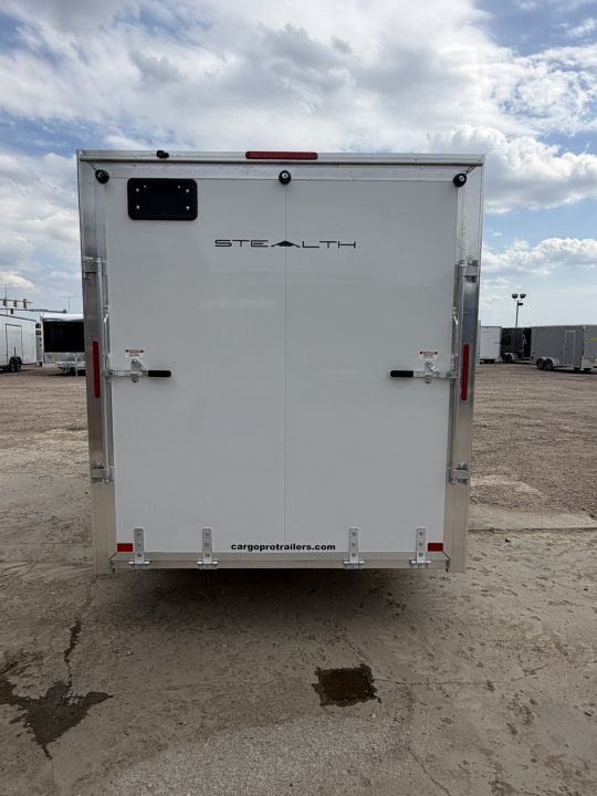 New 2027 ALCOM 7x16 All Aluminum Extra Height Cargo / Enclosed Trailer