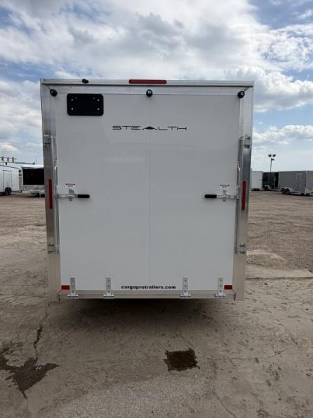 New 2027 ALCOM 7x16 All Aluminum Extra Height Cargo / Enclosed Trailer
