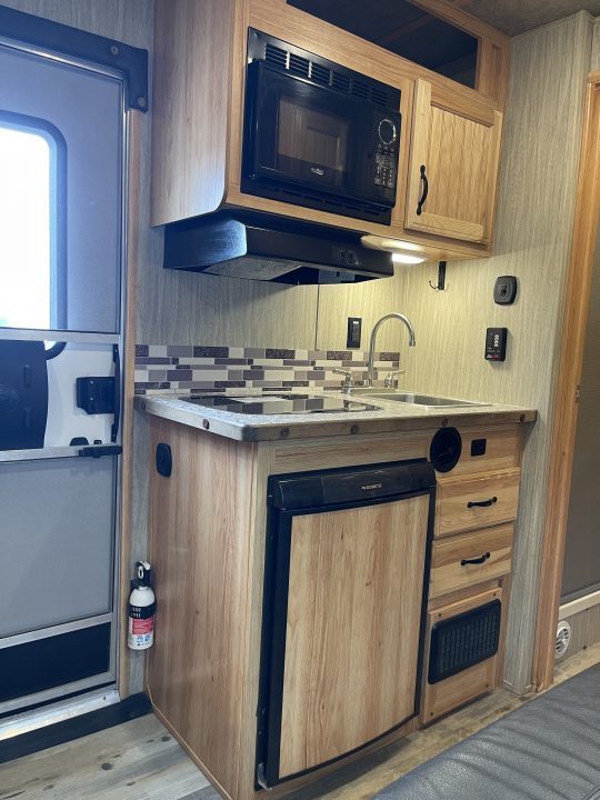 Used 2022 Bison Trailers SCOUT 7308 Horse Trailer