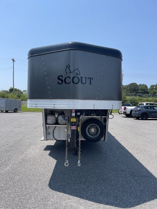 Used 2022 Bison Trailers SCOUT 7308 Horse Trailer