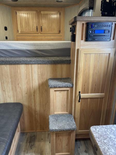Used 2022 Bison Trailers SCOUT 7308 Horse Trailer