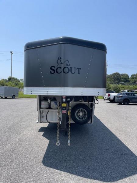 Used 2022 Bison Trailers SCOUT 7308 Horse Trailer