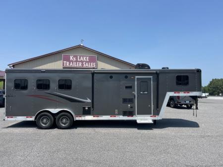Used 2022 Bison Trailers SCOUT 7308 Horse Trailer