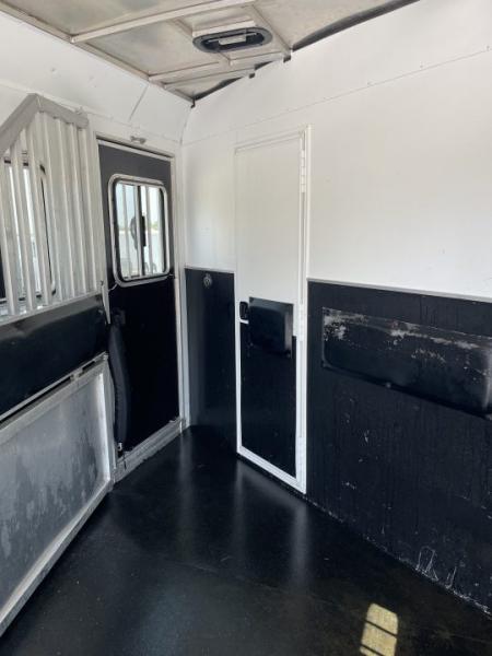 Used 2022 Bison Trailers SCOUT 7308 Horse Trailer