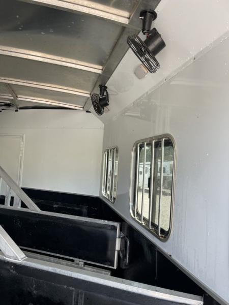Used 2022 Bison Trailers SCOUT 7308 Horse Trailer