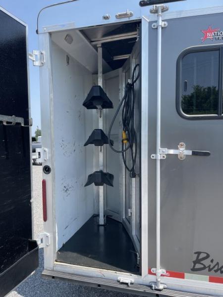 Used 2022 Bison Trailers SCOUT 7308 Horse Trailer