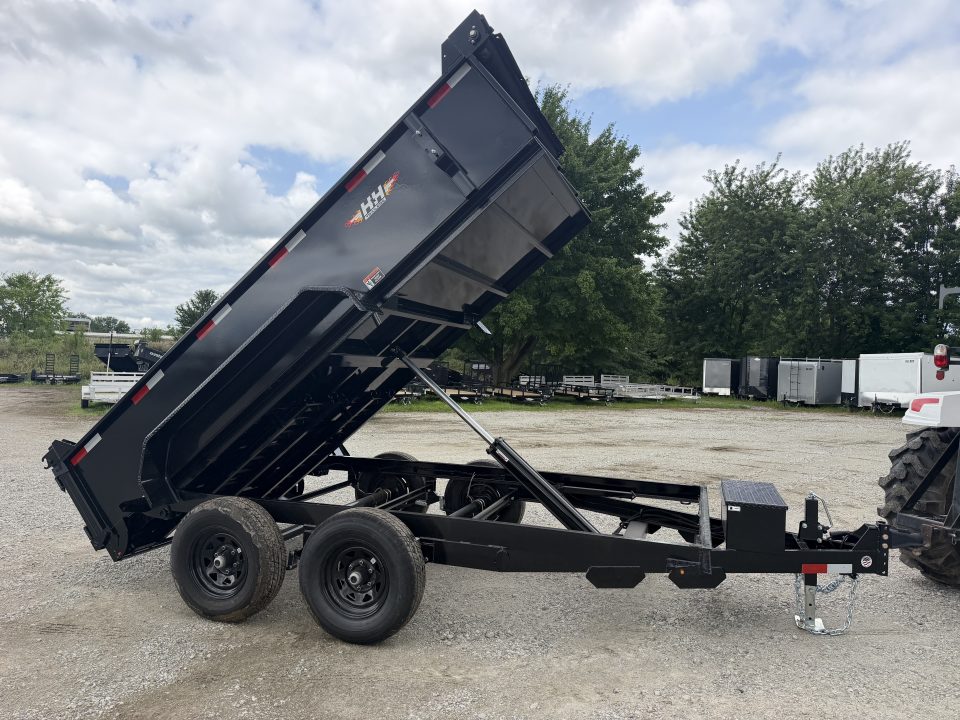 New 2026 H&H Trailers 76x12 Dump Trailer 10K GVWR