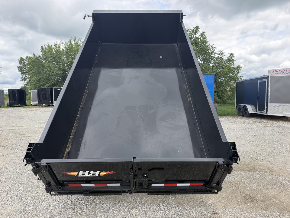 New 2026 H&H Trailers 76x12 Dump Trailer 10K GVWR