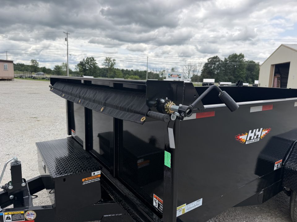 New 2026 H&H Trailers 76x12 Dump Trailer 10K GVWR