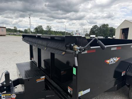 New 2026 H&H Trailers 76x12 Dump Trailer 10K GVWR