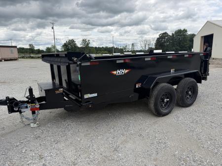 New 2026 H&H Trailers 76x12 Dump Trailer 10K GVWR