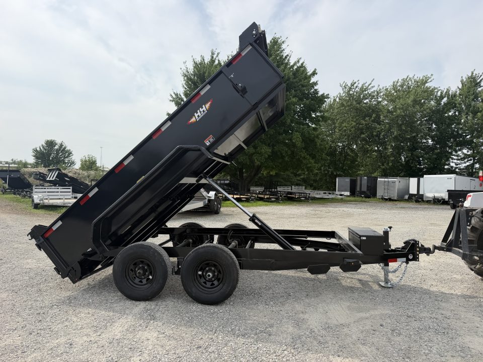 New 2026 H&H Trailers 76x12 Dump Trailer 10K GVWR