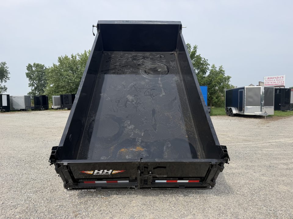 New 2026 H&H Trailers 76x12 Dump Trailer 10K GVWR