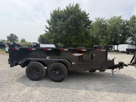 New 2026 H&H Trailers 76x12 Dump Trailer 10K GVWR