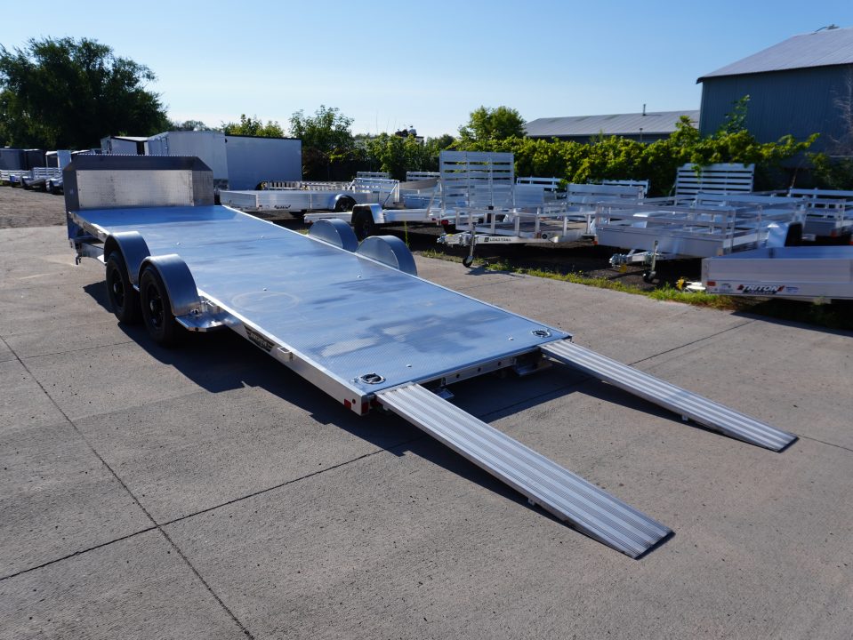 New 2027 Aluma 82"x20ft Heavy Low Pro Tilt Trailer