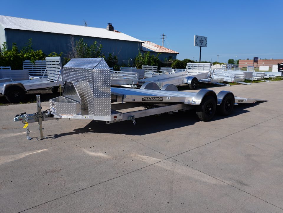 New 2027 Aluma 82"x20ft Heavy Low Pro Tilt Trailer