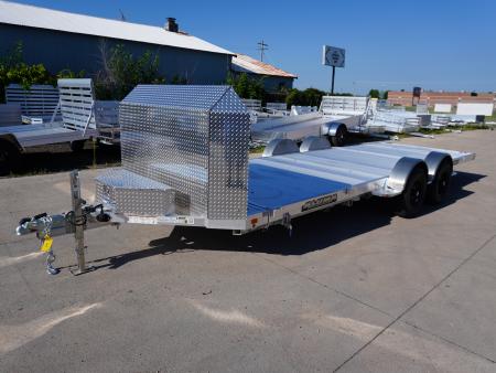 New 2027 Aluma 82 x20ft Heavy Low Pro Tilt Trailer
