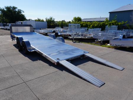New 2027 Aluma 82"x20ft Heavy Low Pro Tilt Trailer
