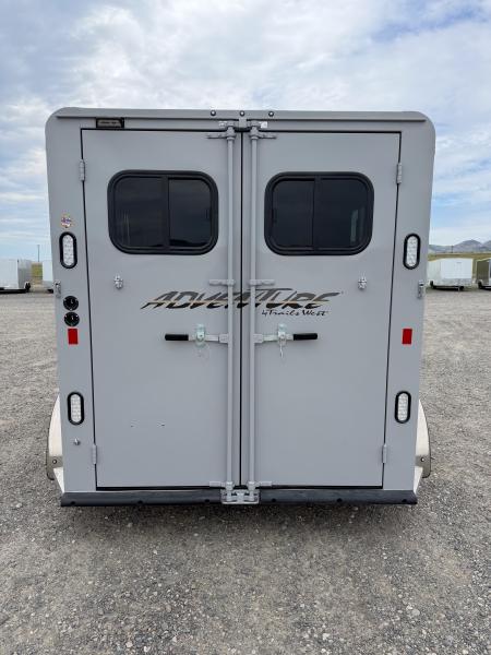 New 2027 Trails West 2H Adventure MX BH Horse Trailer