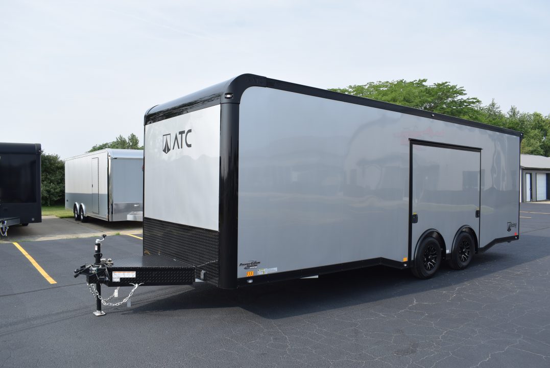 New ATC 8.5x24 ROM450 CAR / RACE HAULER / BATHROOM / SINK / MICRO / REF.