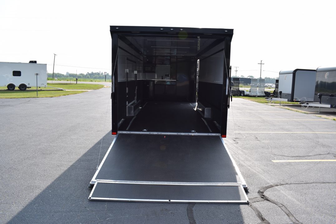 New ATC 8.5x24 ROM450 CAR / RACE HAULER / BATHROOM / SINK / MICRO / REF.