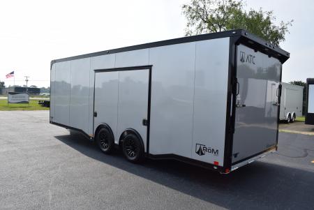 New ATC 8.5x24 ROM450 CAR / RACE HAULER / BATHROOM / SINK / MICRO / REF.