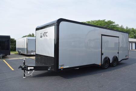 New ATC 8.5x24 ROM450 CAR / RACE HAULER / BATHROOM / SINK / MICRO / REF.