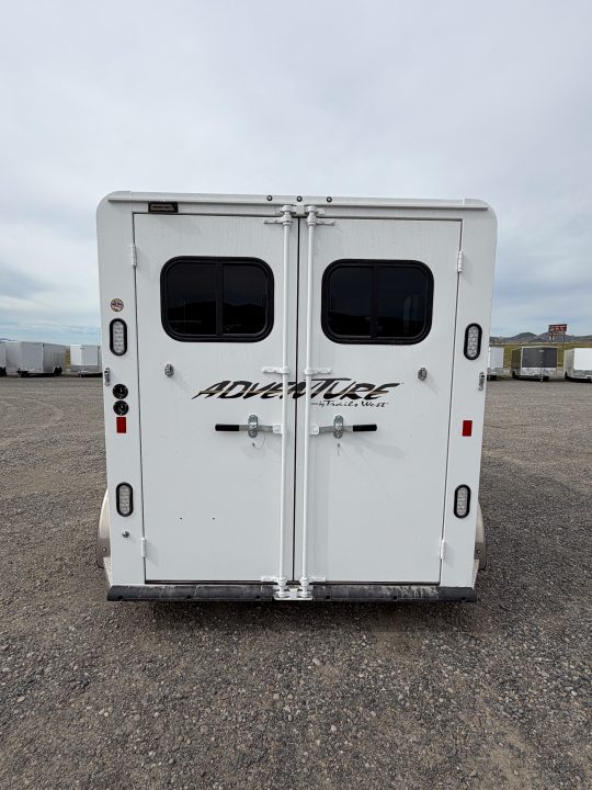 New 2027 Trails West 2H Adventure MX BH Horse Trailer