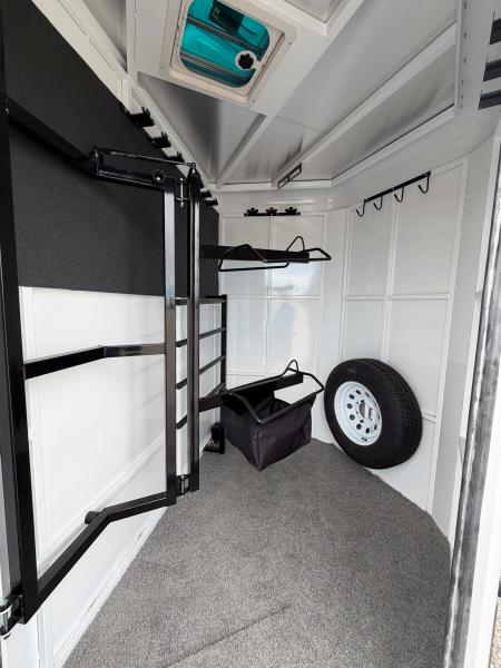 New 2027 Trails West 2H Adventure MX BH Horse Trailer