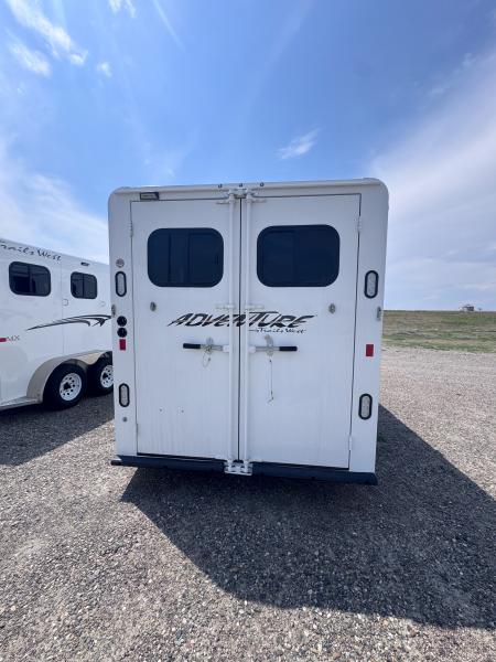 New 2026 Trails West 3H Adventure MX II BH Horse Trailer