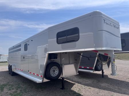 New 2027 Trails West 28' SANTA FE SUPER TACK Stock Combo