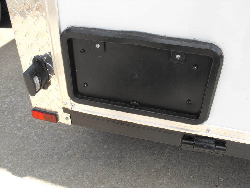 New Enclosed Trailer 7 x 12 Ramp Door 7' Interior White In Color