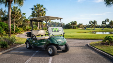 Used 2021 Yamaha EFI QuietTech 2-Seater Gas Golf Cart