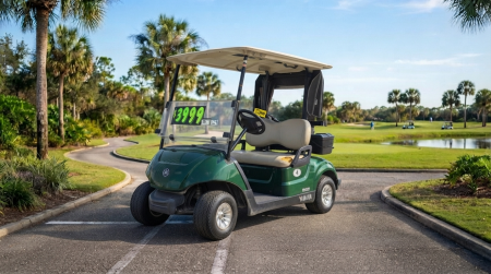 Used 2021 Yamaha EFI QuietTech 2-Seater Gas Golf Cart