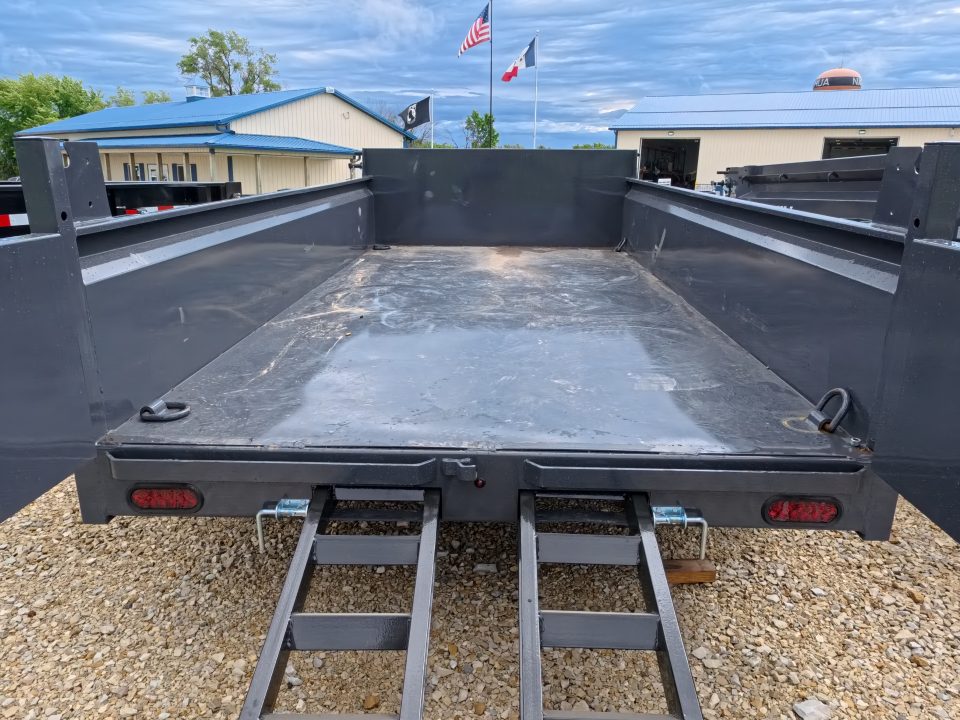 New 2027 Norstar 72 x 12 DCB Dump Trailer with 10K GVWR, ST225/75 R15 LRD 8 Ply Tires