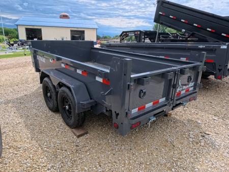 New 2027 Norstar 72 x 12 DCB Dump Trailer with 10K GVWR, ST225/75 R15 LRD 8 Ply Tires