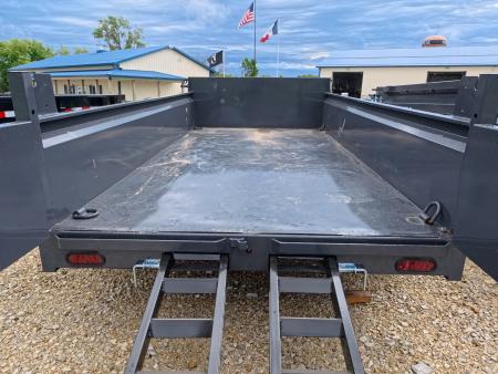 New 2027 Norstar 72 x 12 DCB Dump Trailer with 10K GVWR, ST225/75 R15 LRD 8 Ply Tires