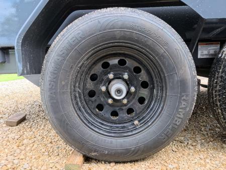 New 2027 Norstar 72 x 12 DCB Dump Trailer with 10K GVWR, ST225/75 R15 LRD 8 Ply Tires