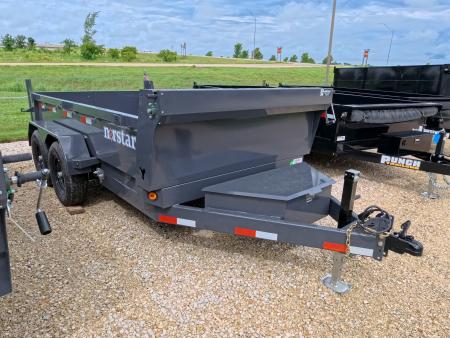 New 2027 Norstar 72 x 12 DCB Dump Trailer with 10K GVWR, ST225/75 R15 LRD 8 Ply Tires